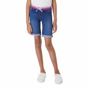 NWT VIGOSS GIRLS GLITTER WAISTBAND BERMUDA SHORTS
